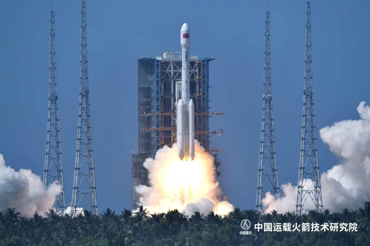 长七A火箭成功发射通信技术试验卫星二十六号A星